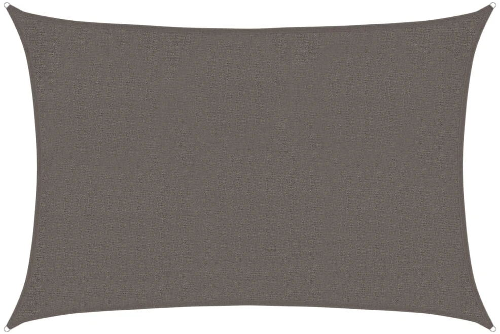 Uždanga nuo saulės, antracito spalvos, 2x3m, HDPE, 160g/m²