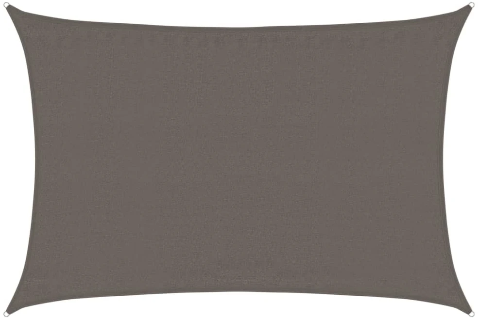 Uždanga nuo saulės, antracito spalvos, 3,5x4,5m, HDPE, 160g/m²