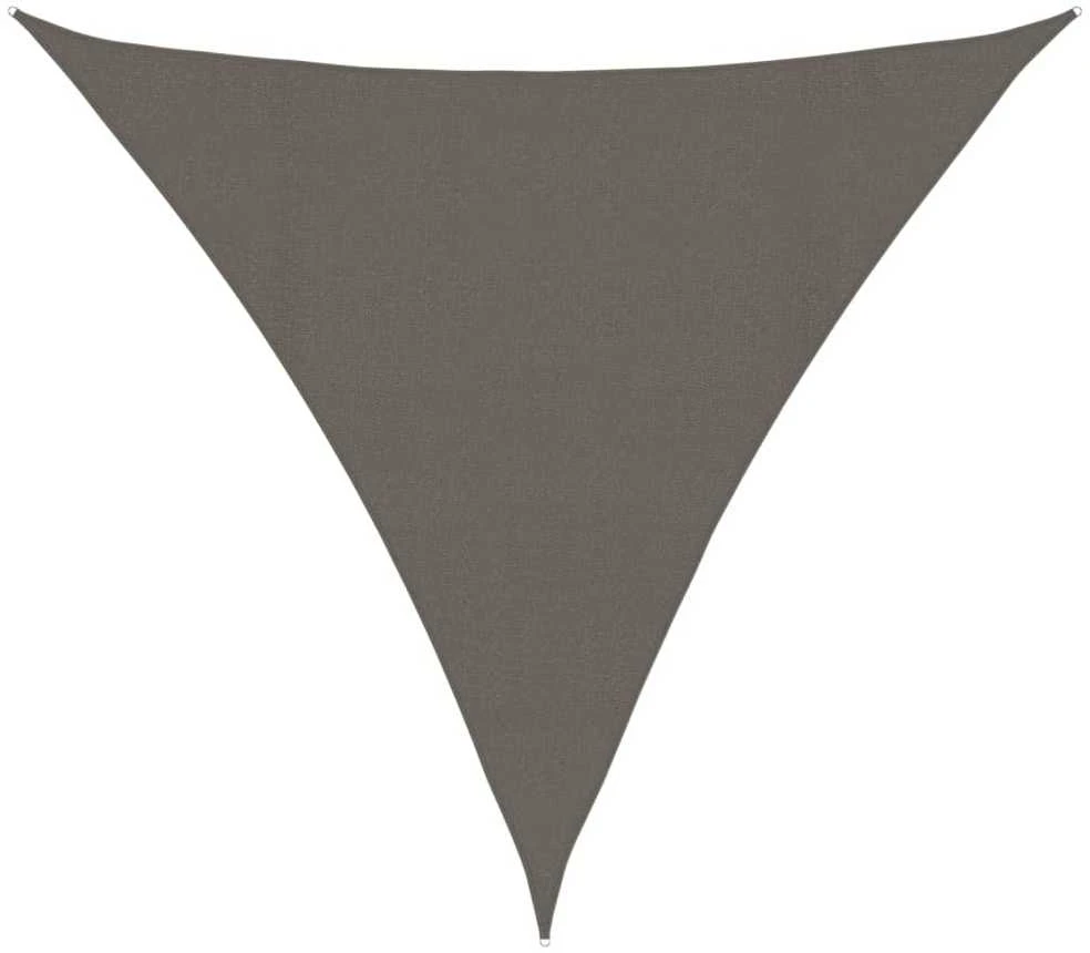 Uždanga nuo saulės, antracito spalvos, 4x4x4m, HDPE, 160g/m²