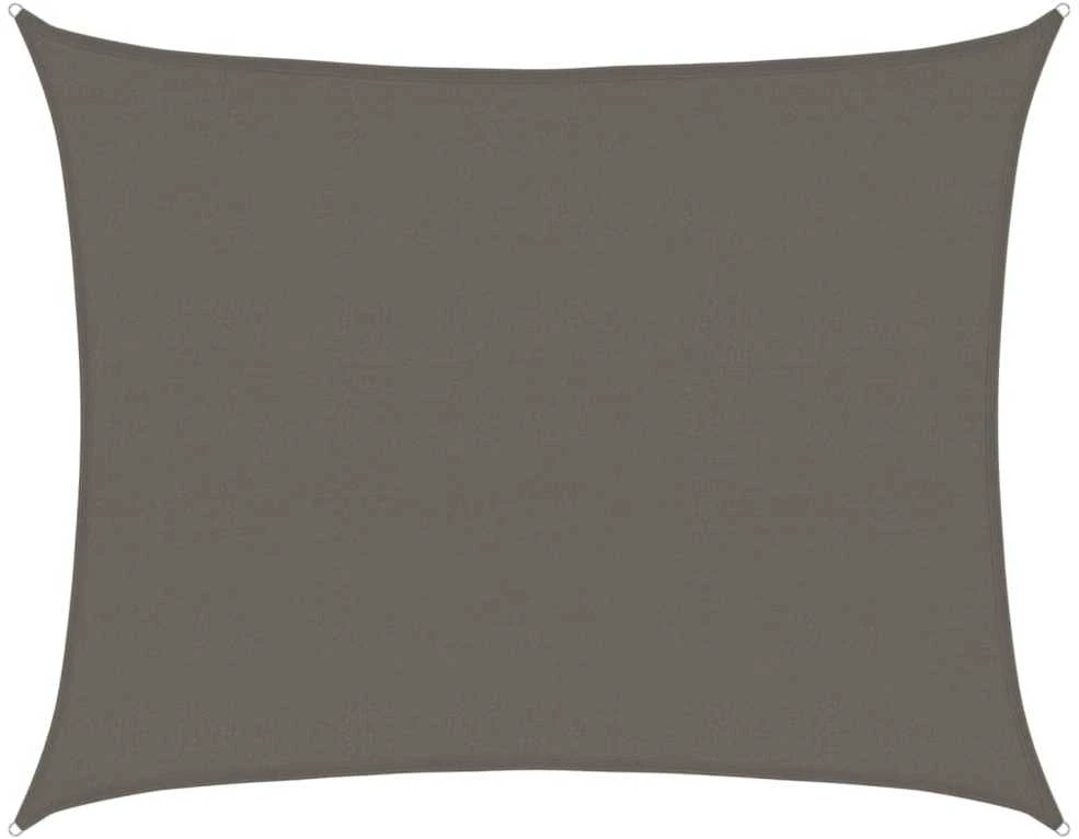 Uždanga nuo saulės, antracito spalvos, 6x8m, HDPE, 160g/m²