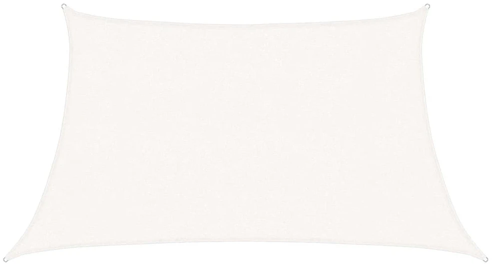 Uždanga nuo saulės, baltos spalvos, 3/4x2m, HDPE, 160g/m²