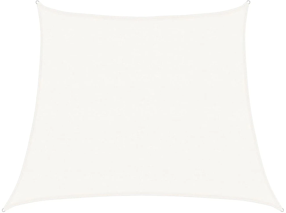 Uždanga nuo saulės, baltos spalvos, 3/4x3m, HDPE, 160g/m²