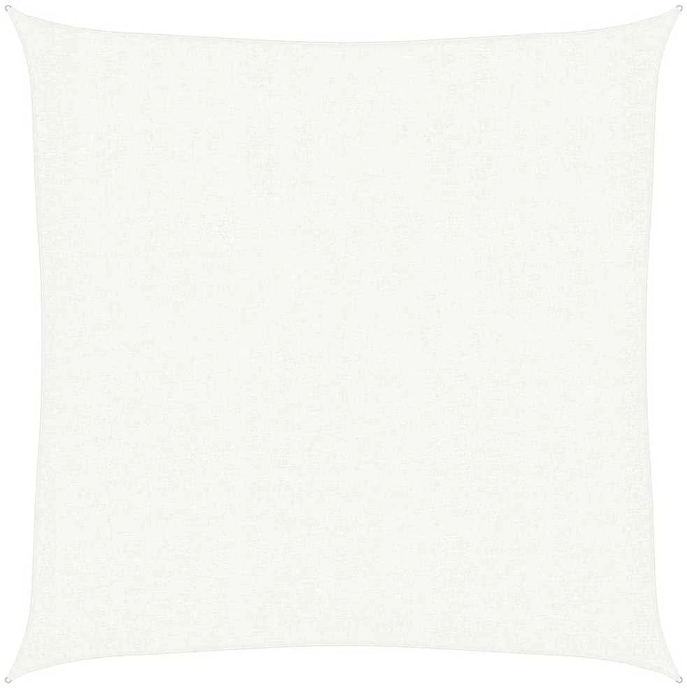 Uždanga nuo saulės, baltos spalvos, 3x3m, HDPE, 160g/m²