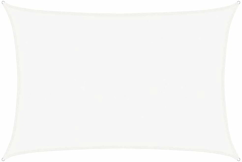 Uždanga nuo saulės, baltos spalvos, 5x7m, HDPE, 160g/m²