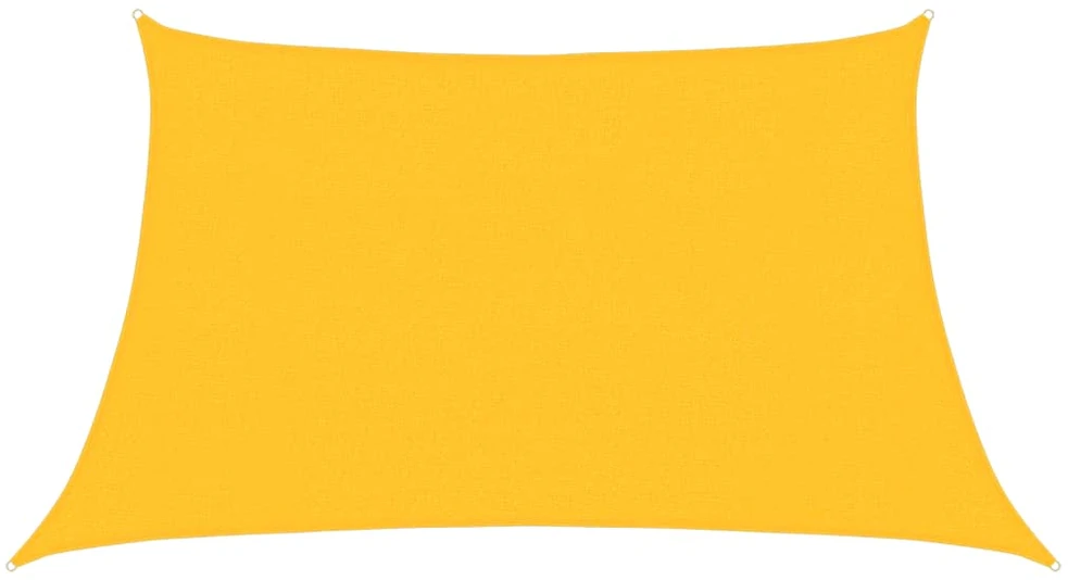 Uždanga nuo saulės, geltonos spalvos, 3/4x2m, HDPE, 160g/m²