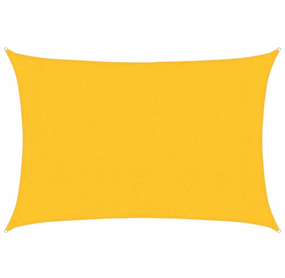 Uždanga nuo saulės, geltonos spalvos, 3x4m, HDPE, 160g/m²