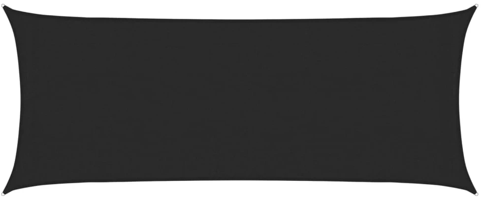 Uždanga nuo saulės, juodos spalvos, 2x4,5m, HDPE, 160g/m²