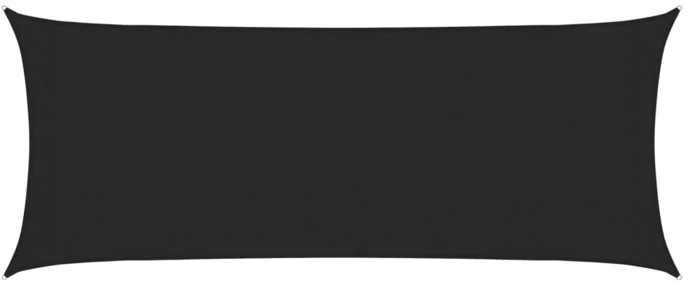 Uždanga nuo saulės, juodos spalvos, 2x5m, HDPE, 160g/m²