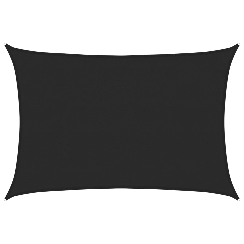 Uždanga nuo saulės, juodos spalvos, 4x5m, HDPE, 160g/m²
