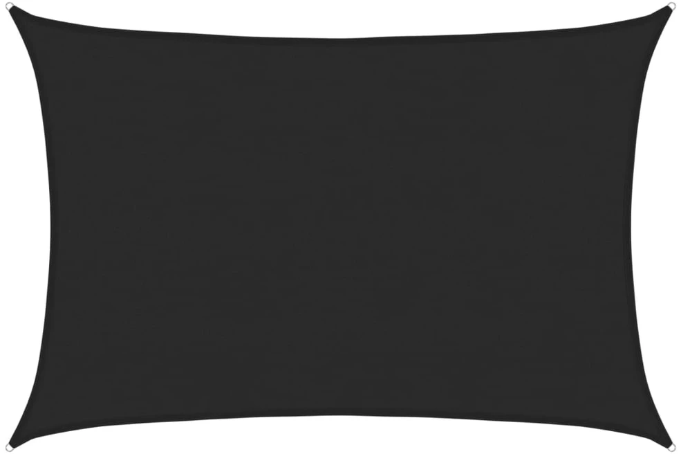Uždanga nuo saulės, juodos spalvos, 5x6m, HDPE, 160g/m²