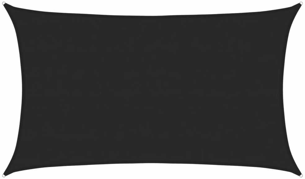 Uždanga nuo saulės, juodos spalvos, 5x8m, HDPE, 160g/m²