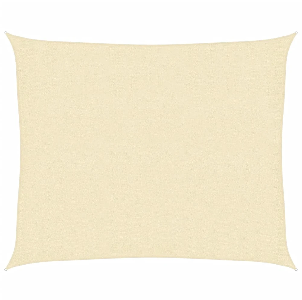 Uždanga nuo saulės, kreminės spalvos, 2,5x3m, HDPE, 160g/m²