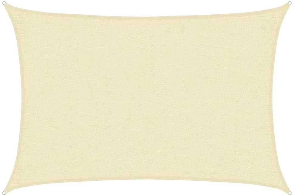 Uždanga nuo saulės, kreminės spalvos, 2x2,5m, HDPE, 160g/m²