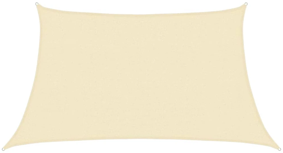 Uždanga nuo saulės, kreminės spalvos, 3/4x2m, HDPE, 160g/m²