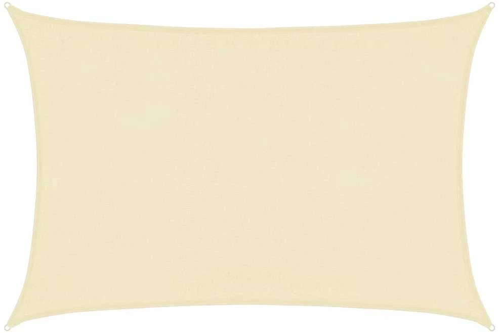 Uždanga nuo saulės, kreminės spalvos, 3,5x4,5m, HDPE, 160g/m²