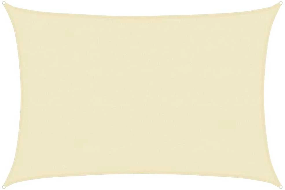Uždanga nuo saulės, kreminės spalvos, 4x5m, HDPE, 160g/m²