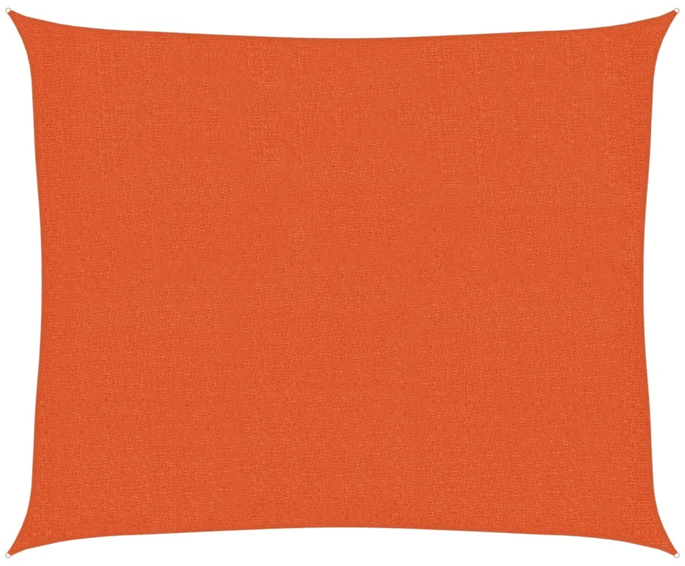 Uždanga nuo saulės, oranžinės spalvos, 2,5x3m, HDPE, 160g/m²