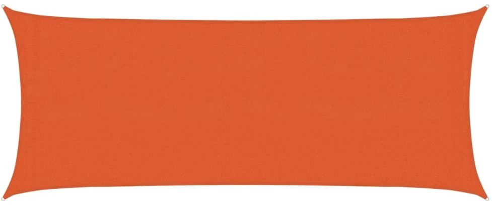Uždanga nuo saulės, oranžinės spalvos, 2x5m, HDPE, 160g/m²