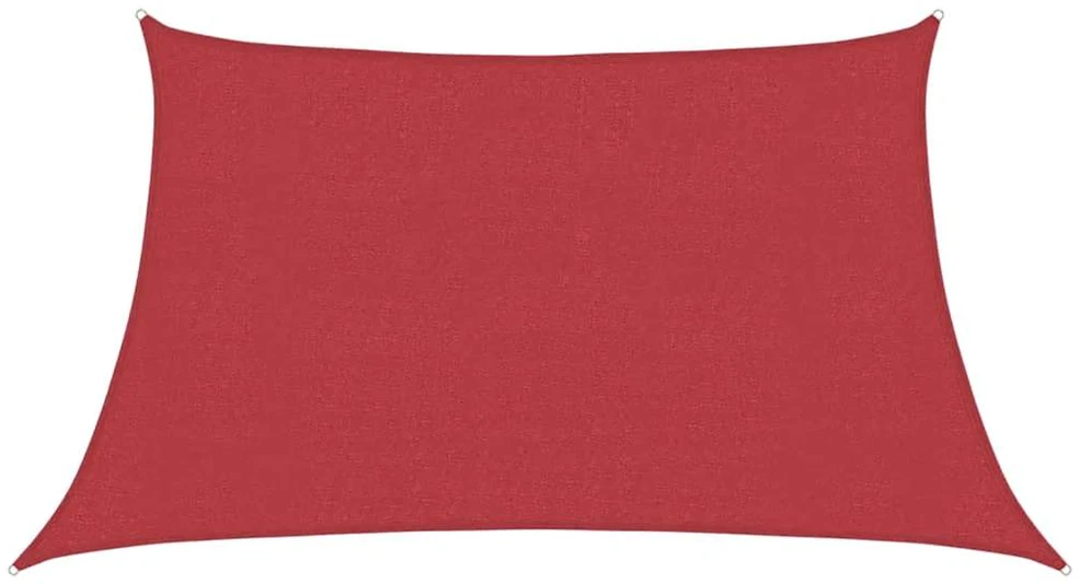 Uždanga nuo saulės, raudonos spalvos, 3/4x2m, HDPE, 160g/m²