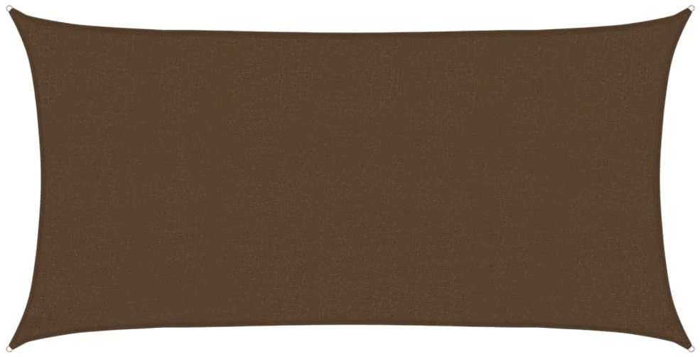 Uždanga nuo saulės, rudos spalvos, 2,5x4,5m, HDPE, 160g/m²