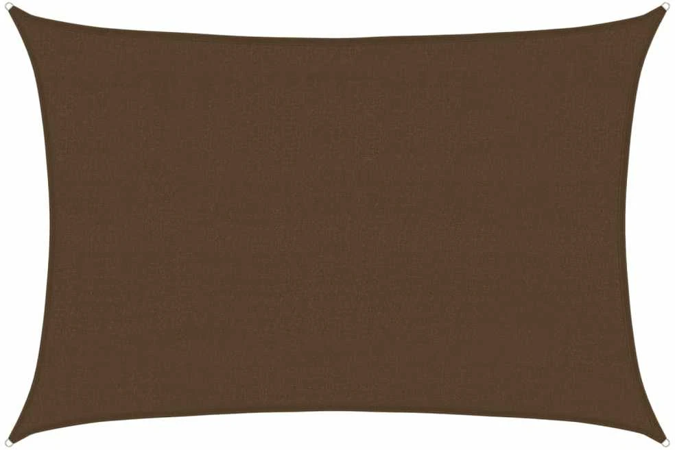 Uždanga nuo saulės, rudos spalvos, 4x5m, HDPE, 160g/m²