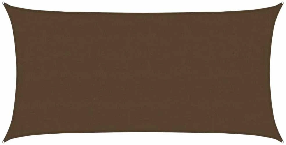 Uždanga nuo saulės, rudos spalvos, 4x7m, HDPE, 160g/m²