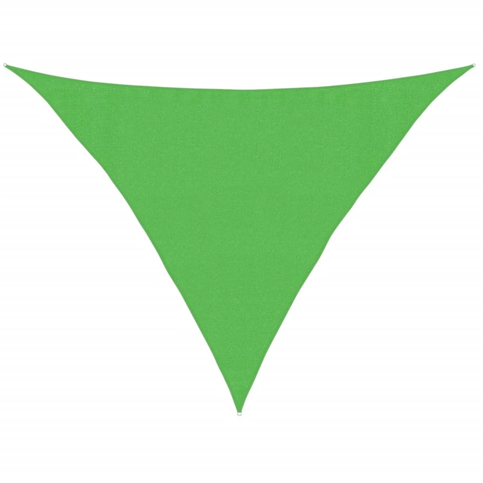 Uždanga nuo saulės, šviesiai žalia, 3,5x3,5x4,9m, HDPE, 160g/m²