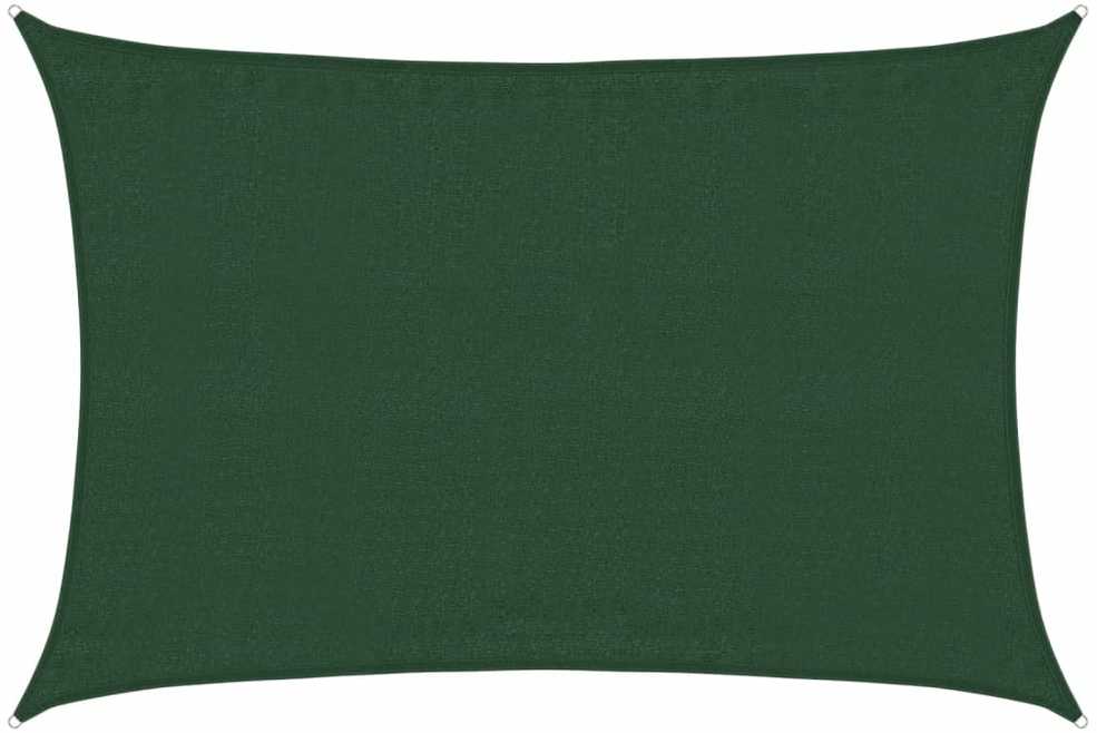 Uždanga nuo saulės, tamsiai žalia, 3,5x5m, HDPE, 160g/m²