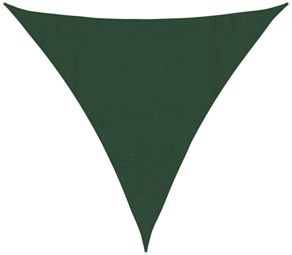 Uždanga nuo saulės, tamsiai žalia, 4,5x4,5x4,5m, HDPE, 160g/m²