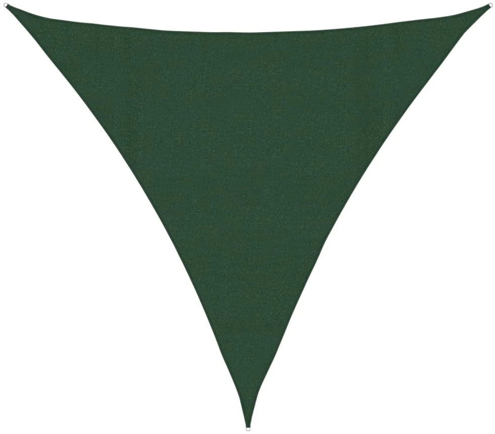 Uždanga nuo saulės, tamsiai žalia, 4x4x4m, HDPE, 160g/m²