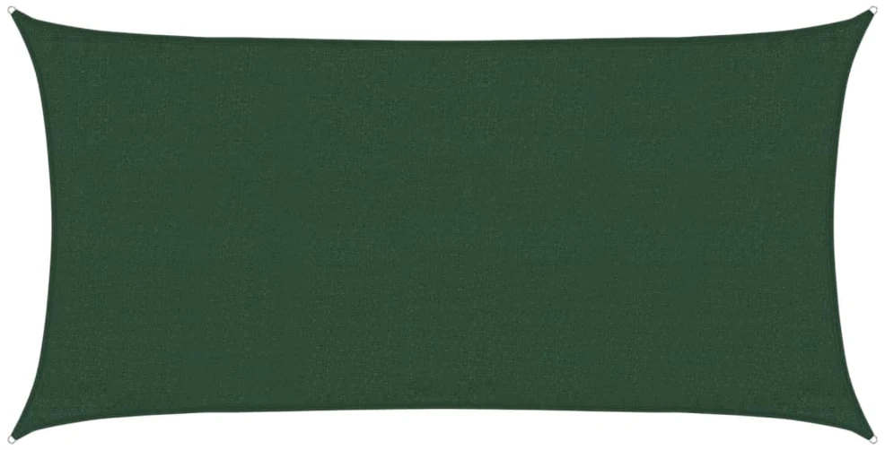 Uždanga nuo saulės, tamsiai žalios spalvos, 3x6m, HDPE, 160g/m²
