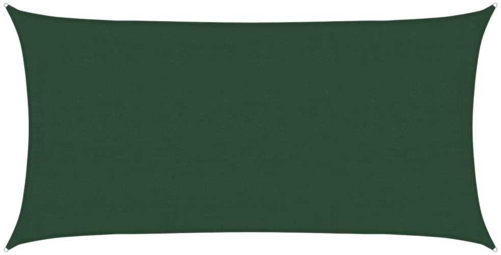 Uždanga nuo saulės, tamsiai žalios spalvos, 4x7m, HDPE, 160g/m²