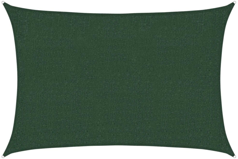 Uždanga nuo saulės, tamsiai žalios spalvos, 2x3m, HDPE, 160g/m²