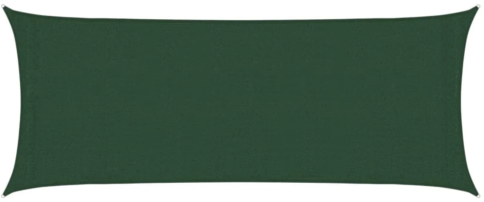 Uždanga nuo saulės, tamsiai žalios spalvos, 2x5m, HDPE, 160g/m²