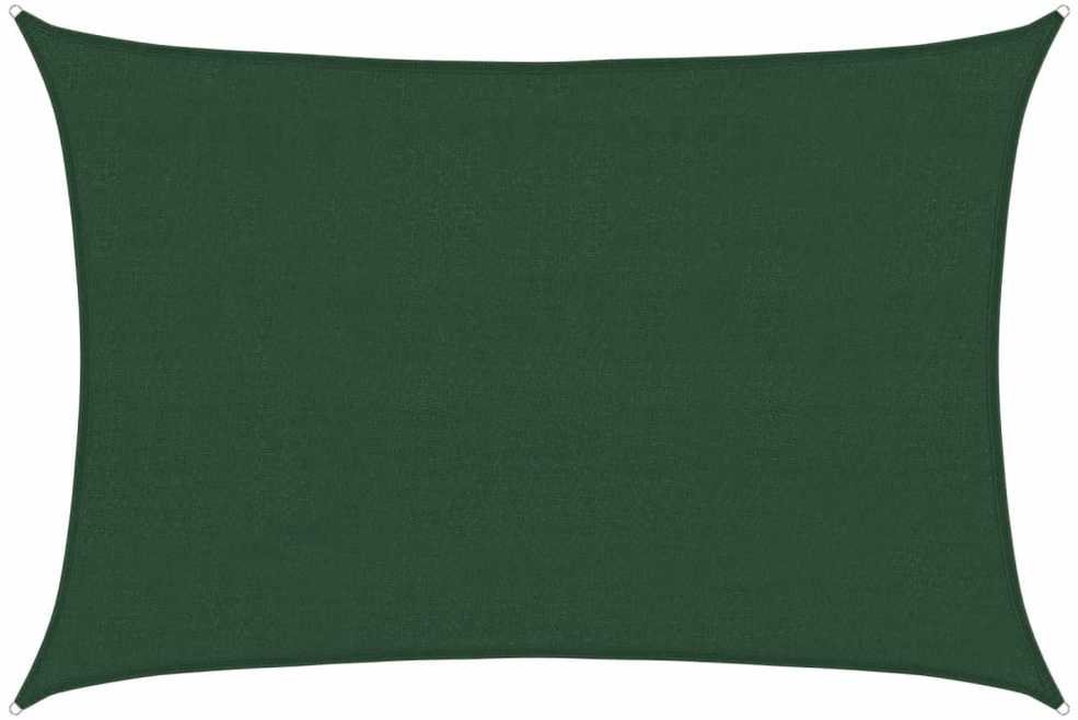 Uždanga nuo saulės, tamsiai žalios spalvos, 4x6m, HDPE, 160g/m²