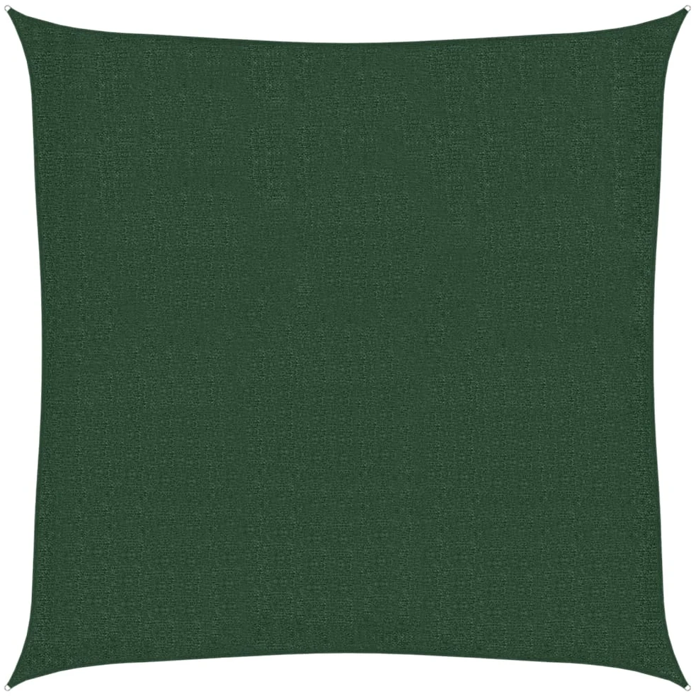 Uždanga nuo saulės, tamsiai žalios spalvos, 3x3m, HDPE, 160g/m²