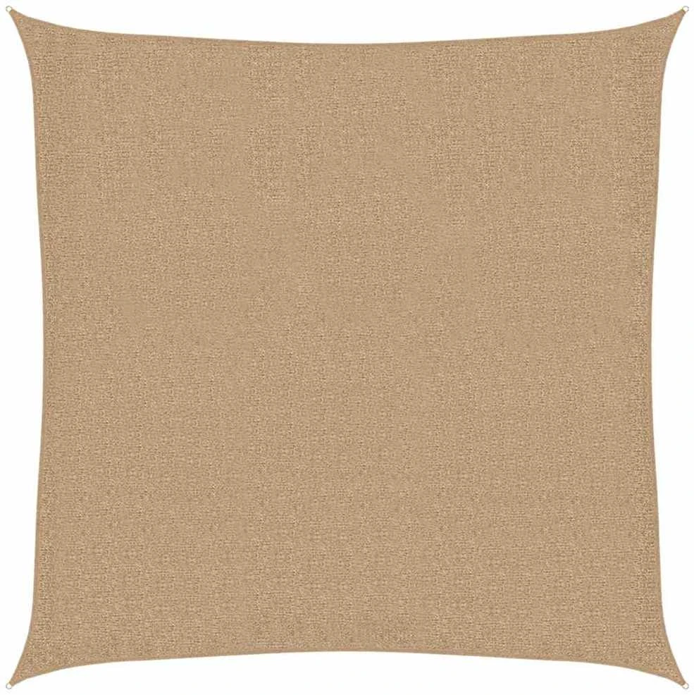 Uždanga nuo saulės, taupe spalvos, 2,5x2,5m, HDPE, 160g/m²