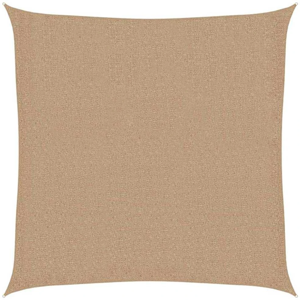 Uždanga nuo saulės, taupe spalvos, 3x3m, HDPE, 160g/m²