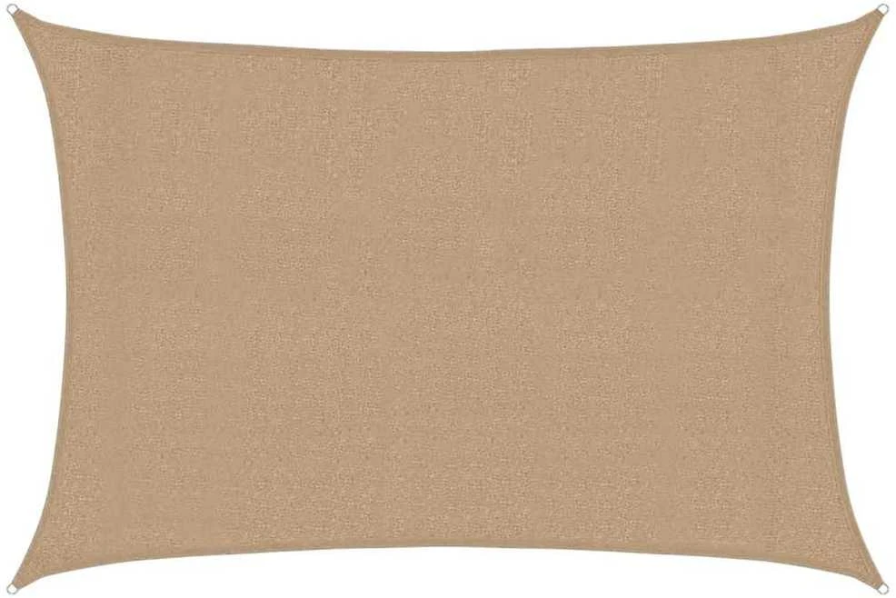 Uždanga nuo saulės, taupe spalvos, 3x4m, HDPE, 160g/m²