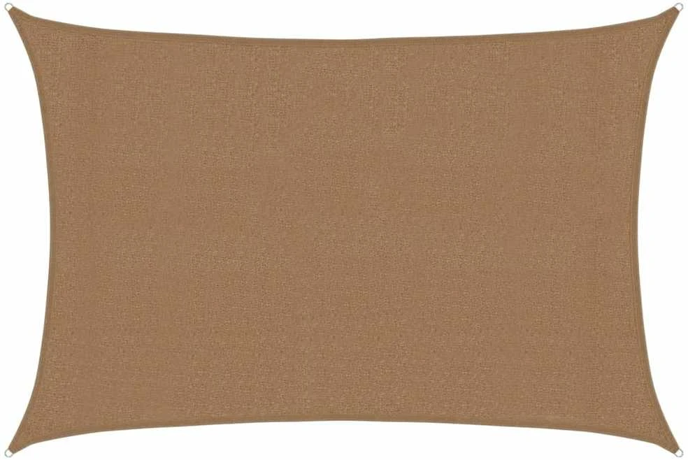 Uždanga nuo saulės, taupe spalvos, 3x5m, HDPE, 160g/m²