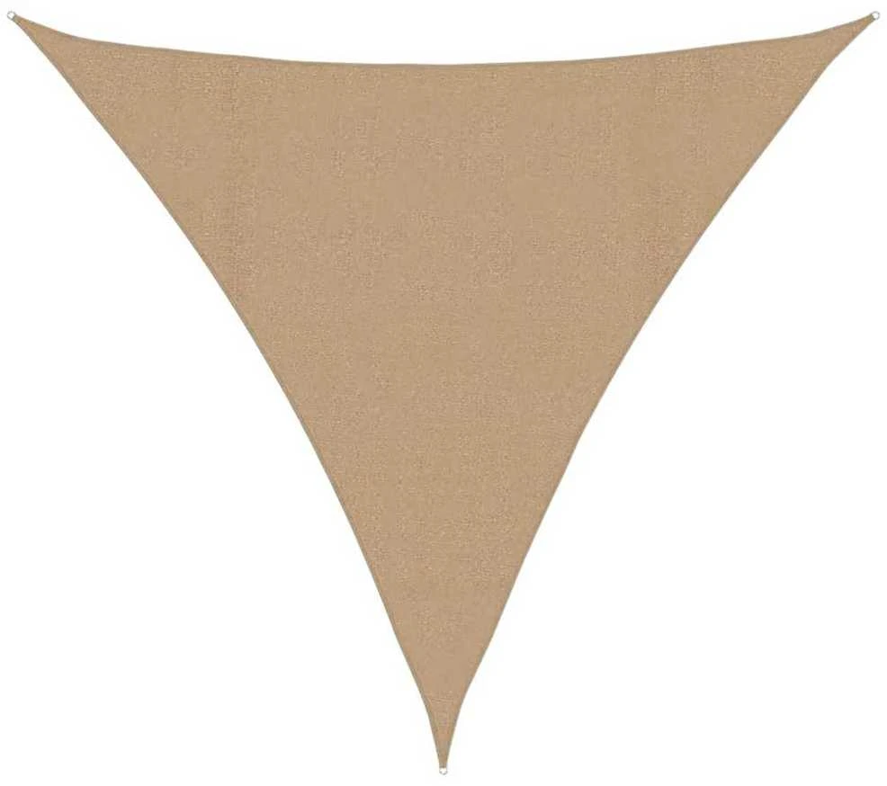 Uždanga nuo saulės, taupe spalvos, 4,5x4,5x4,5m, HDPE, 160g/m²