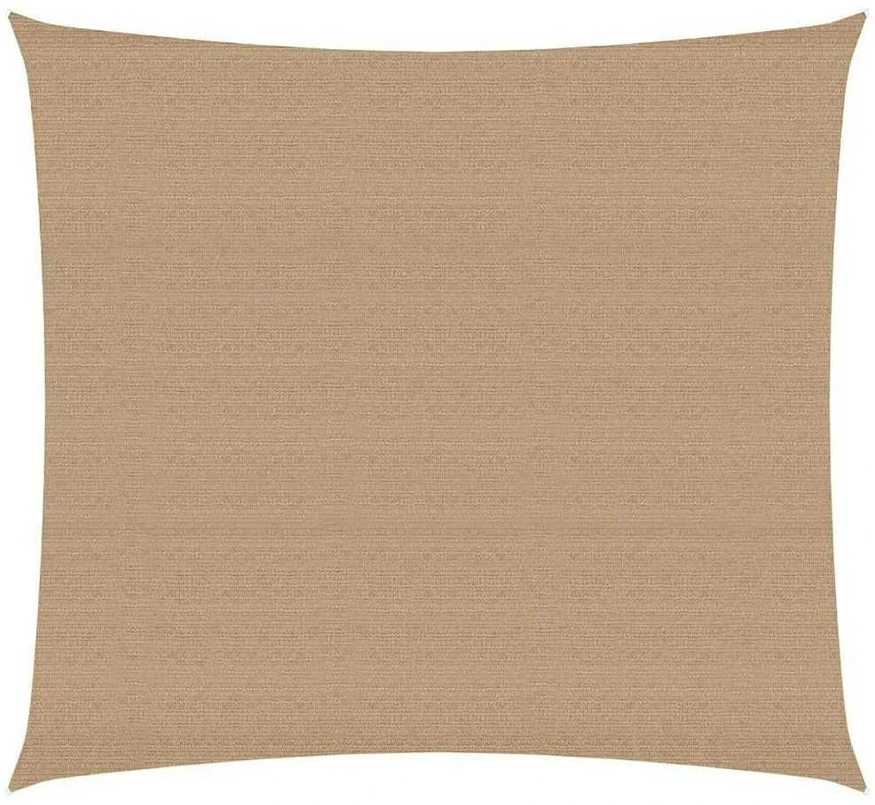 Uždanga nuo saulės, taupe spalvos, 4x4m, HDPE, 160g/m²