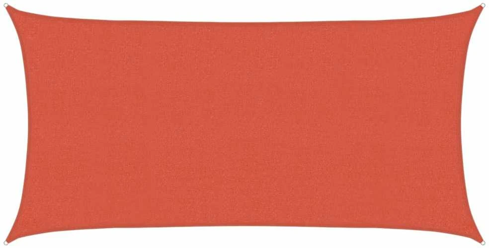 Uždanga nuo saulės, terakota spalvos, 2,5x4,5m, HDPE, 160g/m²
