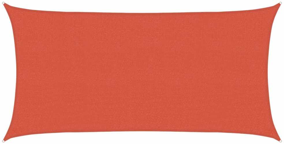 Uždanga nuo saulės, terakota spalvos, 2,5x5m, HDPE, 160g/m²