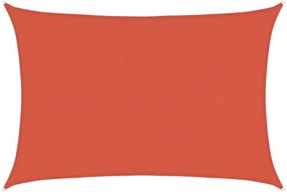 Uždanga nuo saulės, terakota spalvos, 5x7m, HDPE, 160g/m²