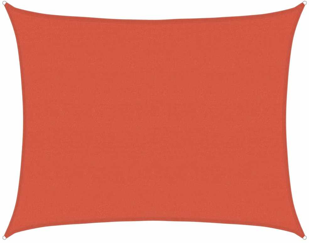 Uždanga nuo saulės, terakota spalvos, 6x8m, HDPE, 160g/m²