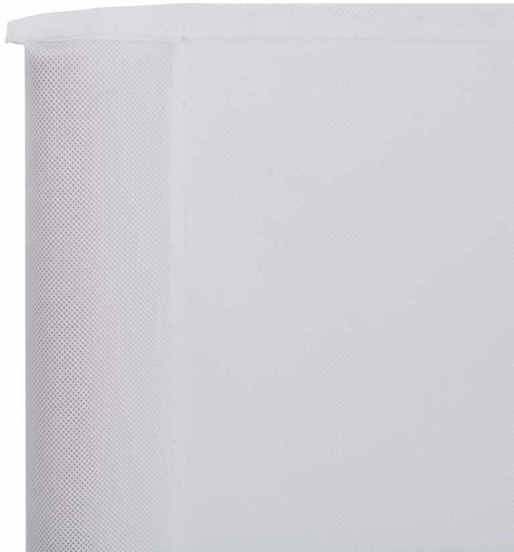 Uždanga nuo vėjo, 5 plokštės, smėlio balta, 600x120cm, audinys