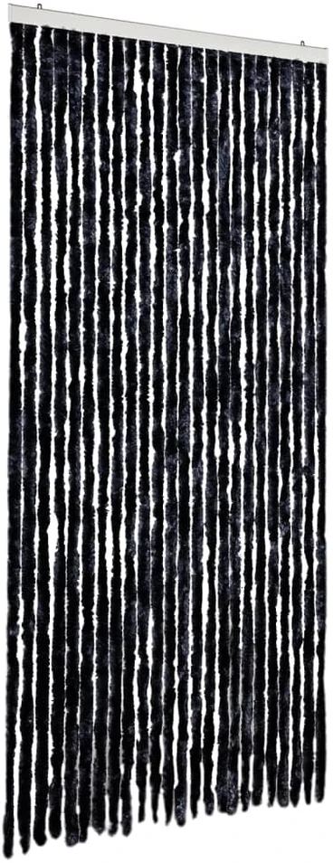 Užuolaida nuo vabzdžių, antracito sp., 100x220cm, šenilis