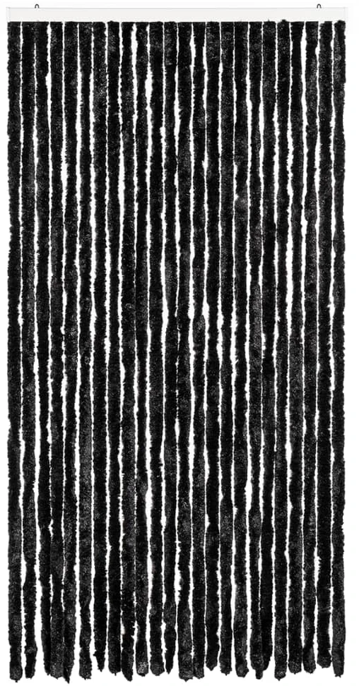 Užuolaida nuo vabzdžių, antracito sp., 100x220cm, šenilis
