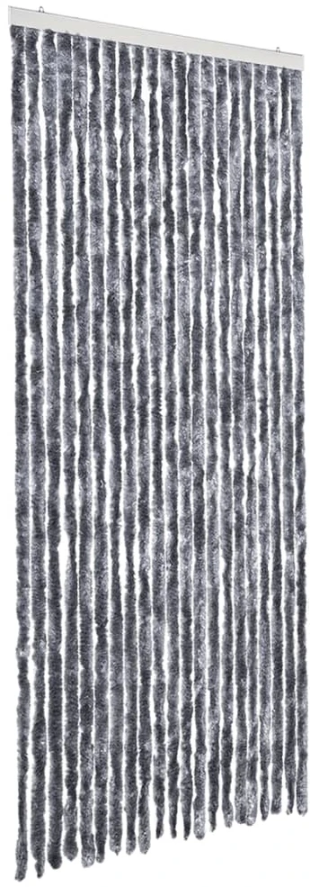 Užuolaida nuo vabzdžių, sidabrinės sp., 90x220cm, šenilis